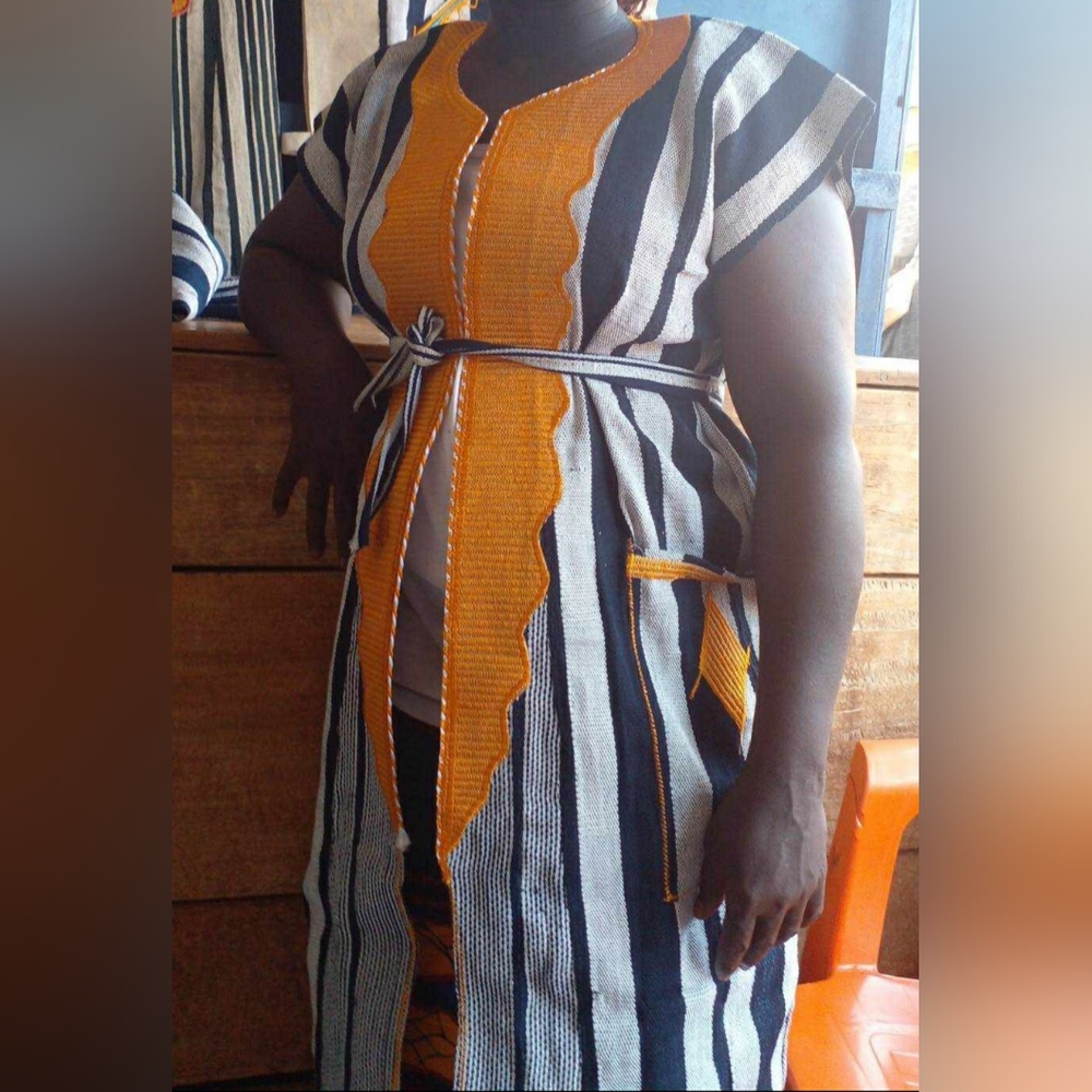 Handmade ivorian keta gowns